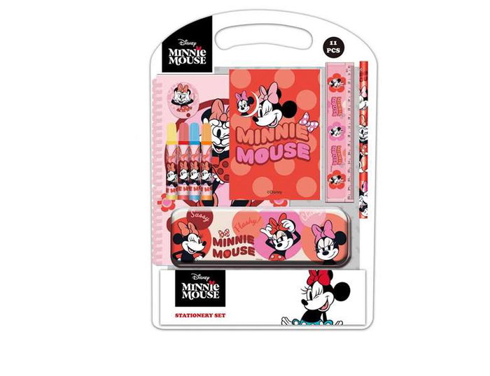 Safta Set d'écriture Minnie Mouse Naive - 27 x 37.5 x 3 cm - À partir de 3 ans