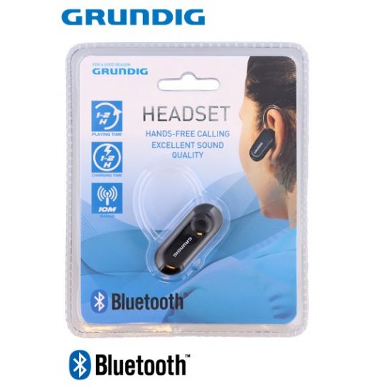 GRUNDIG Oreillette mains-libres avec microphone - Noir