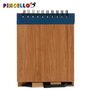 Pincello Carnet Bambou Couverture Gommée Lisse avec Stylo 10 x 13 cm (Set de 48)