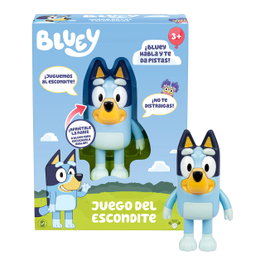 MOOSE Jeu Bluey Juego Del Escondite 91580 - Cache-cache électronique parlant avec Bluey - Jouet interactif en espagnol pour enfants dès 3 ans