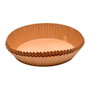 Masterpro Bandeja de papier ronde pour friteuse à air, Ø16 x 4,5 cm, 50 pièces, marron