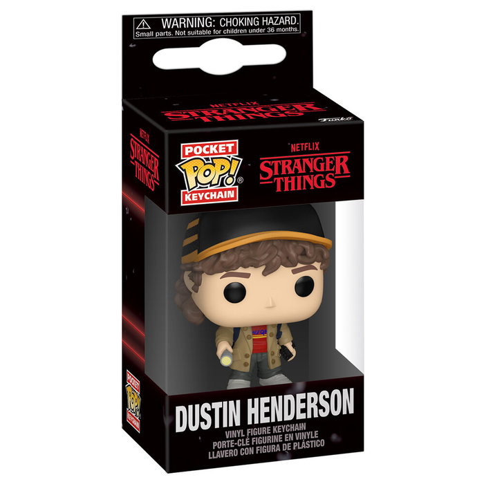FUNKO Llavero Pocket POP! Stranger Things 5 Dustin Henderson