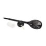 Kodala Estaque de jardin solaire LED effet flamme 1600-1800K Noir, Lot de 12