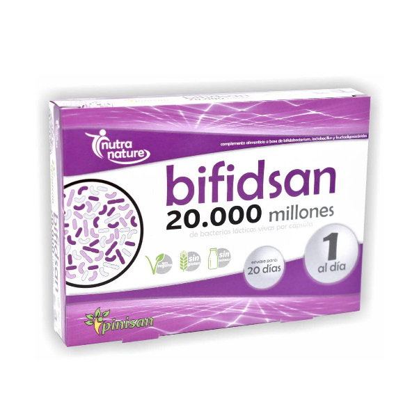 PINISAN BIFIDSAN 20.000 20 capsules PINISAN BIFIDSAN 20.000 20 capsules