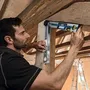 Bosch Professional - Goniomètre électronique digital GAM 220 MF - Mesure d'angle 0-220° avec précision +/- 0.1° - Niveau avec protection IP54 - Réf. 0601076600