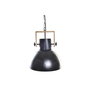 Suspension DKD Home Decor Marron Noir Métal Bois de manguier 50 W 40 x 40 x 49 cm