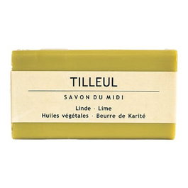 Savon du Midi Savon Bio à la Fleur de Tilleul 100g - Savon en Pastille
