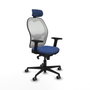 Piqueras y Crespo Chaise de Bureau 2D036G2 Blue marine