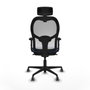 Piqueras y Crespo Chaise de Bureau 2D036G2 Blue marine