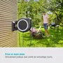 Gardena RollUp M/L Enrouleur Mural Automatique Tuyau 25m Blanc Gris