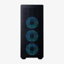 Hiditec CHA010037 Boîtier PC Gaming ATX H1 AIR ARGB USB-C Noir