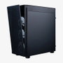 Hiditec CHA010037 Boîtier PC Gaming ATX H1 AIR ARGB USB-C Noir