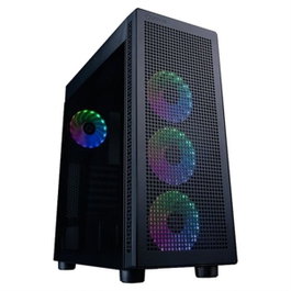 Hiditec H1 AIR Boîtier Gaming ATX Noir