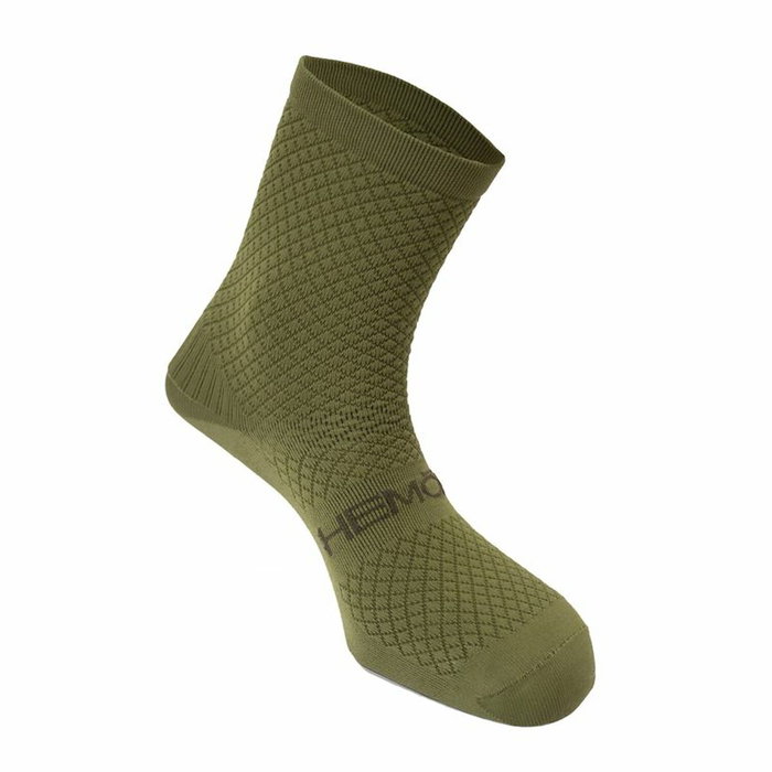 Chaussettes de Sport Hemon Fedaia Jaune Kaki