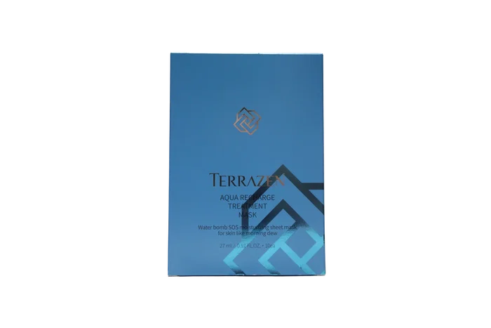 Terrazen Aqua Recharge Masque facial Hydratant, 10 pcs Terrazen Aqua Recharge Masque facial Hydratant, 10 pcs