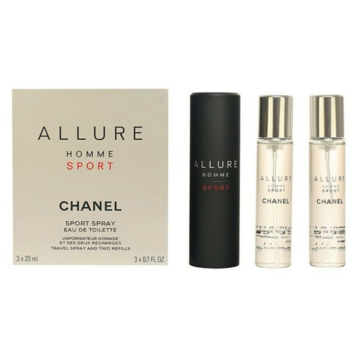 Chanel ALLURE HOMME SPORT Eau de Toilette - Coffret Voyage 3 x 20 ml Chanel ALLURE HOMME SPORT Eau de Toilette - Coffret Voyage 3 x 20 ml