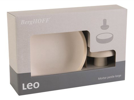 Berghoff Mortier et Pilon Grande - Grand mortier et pilon pour herbes et épices - 3950033