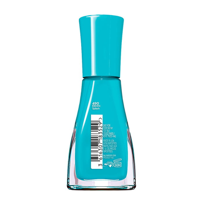Sally Hansen Vernis à ongles INSTA-DRI n° 490 - Electric Splash 9,17 ml Séchage 60 secondes Sally Hansen Vernis à ongles INSTA-DRI n° 490 - Electric Splash 9,17 ml Séchage 60 secondes