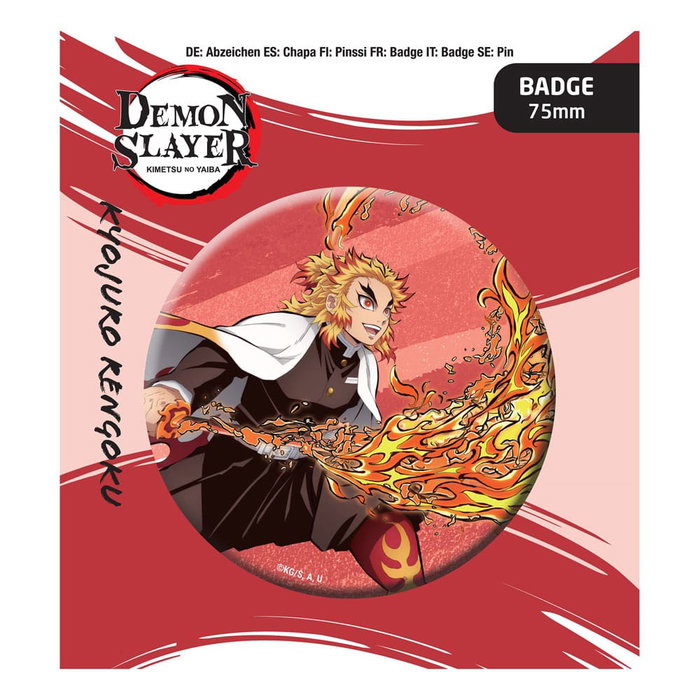 POPbuddies Pin Kyojuro Rengoku Demon Slayer: Kimetsu no Yaiba POPbuddies Pin Kyojuro Rengoku Demon Slayer: Kimetsu no Yaiba