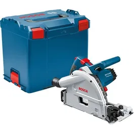 Bosch Professional Scie plongeante 1400W GKT 55 avec aspiration, pour coupes nettes et précises sur rails de guidage