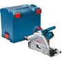 Bosch Professional Scie plongeante 1400W GKT 55 avec aspiration, pour coupes nettes et précises sur rails de guidage