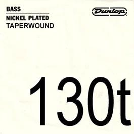 DUNLOPST Cuerda bajo Dunlop nickel entorchado (tapered) .130