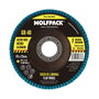 WOLFPACK LINEA PROFESIONAL Disque lamellé en zirconio 115x22 mm Grain 40