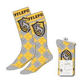 Harry Potter Chaussettes Hufflepuff Jaunes Taille Unique 38-45 - Réf. T3845