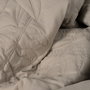 Couvre-lit Taupe 240 x 1 x 260 cm