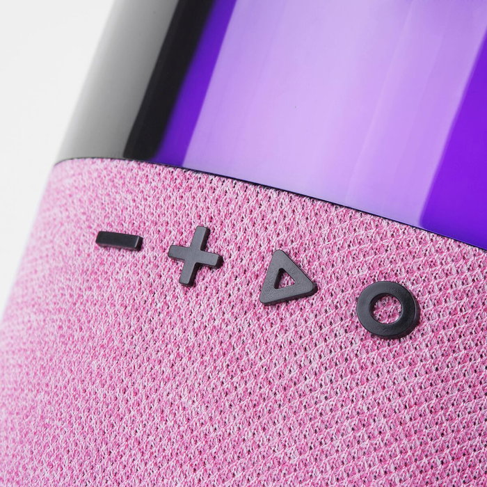 Haut-parleurs bluetooth portables Mars Gaming MSFLOWP Rose 15 W 4 W