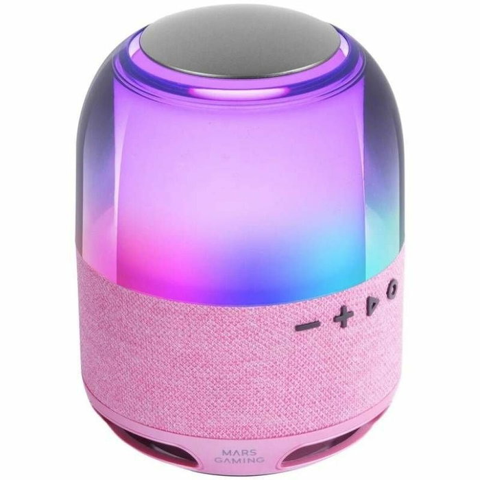 Haut-parleurs bluetooth portables Mars Gaming MSFLOWP Rose 15 W 4 W Haut-parleurs bluetooth portables Mars Gaming MSFLOWP Rose 15 W 4 W