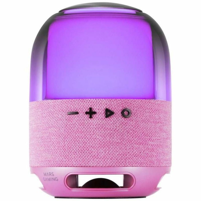 Haut-parleurs bluetooth portables Mars Gaming MSFLOWP Rose 15 W 4 W Haut-parleurs bluetooth portables Mars Gaming MSFLOWP Rose 15 W 4 W