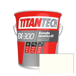 TITAN Esmalte Sintético S/R EX300 BL/Hueso RAL-9001 4L
