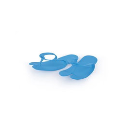 Bifull Chaussons jetables pour pédicure en mousse EVA bleus, lot de 25 paires