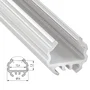 Profil Aluminium Anodizado Negro MICO 2,02M