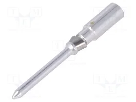 HARTING Contact mâle industriel Han® D 2,5mm² argenté