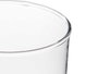 GIFTDECOR Vase Cylindrique en Verre Transparent 10cm x 25cm