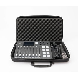 Magma Ctrl Case Rodecaster Pro Transport rigide avec mousse EVA Durashock, étui de protection pour Rode Rodecaster Pro, organisateur de câbles