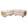 Canapé de jardin Patsy 235 x 230 x 64,5 cm