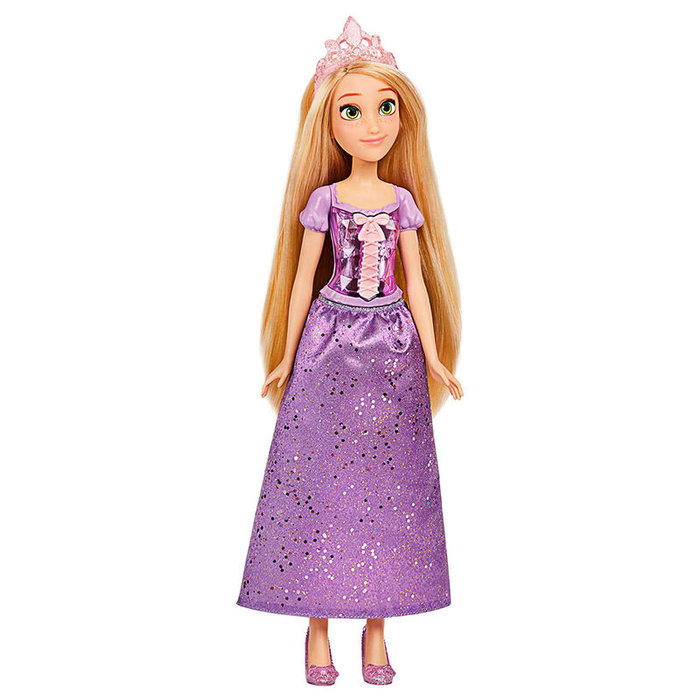 HASBRO Muñeca Brillo Real Rapunzel Disney