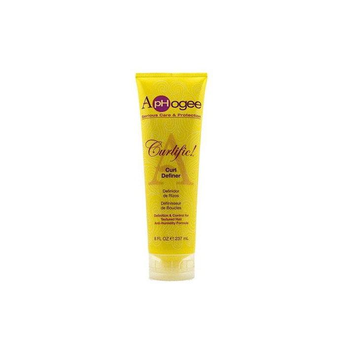 Aphogee Curlific Curl Definer - Définition des boucles et remous, avec protéine de quinoa, pour tous les types de cheveux texturés - Flacon de 237 mL Aphogee Curlific Curl Definer - Définition des boucles et remous, avec protéine de quinoa, pour tous les types de cheveux texturés - Flacon de 237 mL