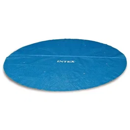 Intex 28013 Bâche à bulles pour piscine hors-sol ronde, diamètre 4,57 m