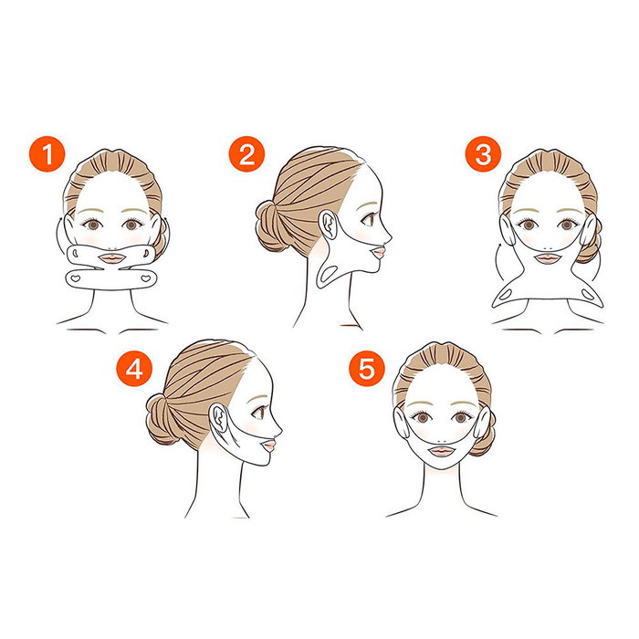 Paloma Beauties Masque au Collagène Raffermissant Lifting Visage 1 unité - Redonne fermeté et éclat, sculpte les contours