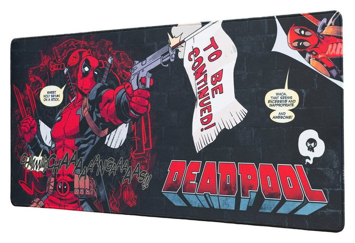 Grupo Erik Tapis de souris XL Marvel Deadpool 80 x 35 cm Grupo Erik Tapis de souris XL Marvel Deadpool 80 x 35 cm