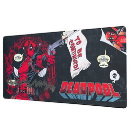 ERIK Tapis de Souris Gaming XXL 80x35 cm avec Décor Deadpool Marvel - Surface Textile Haute Densité Imperméable, Base en Caoutchouc Antidérapante