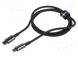 BASEUS Câble USB-C vers Apple Lightning High Speed 1m noir
