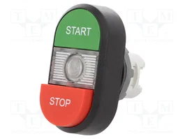 ABB Commutateur double MPD15-11C vert-rouge 22mm