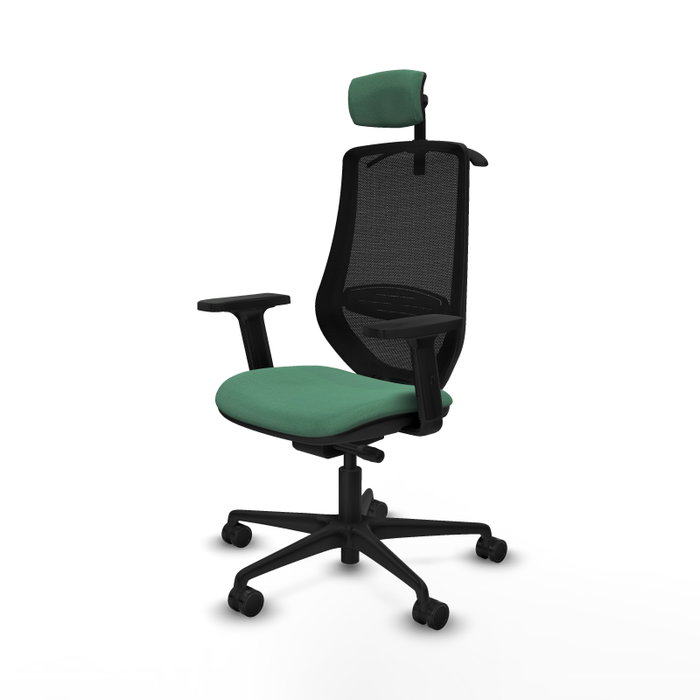 Chaise de Bureau Mardos traslack bali Piqueras y Crespo D036N2H Vert émeraude