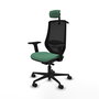 Chaise de Bureau Mardos traslack bali Piqueras y Crespo D036N2H Vert émeraude