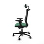 Chaise de Bureau Mardos traslack bali Piqueras y Crespo D036N2H Vert émeraude